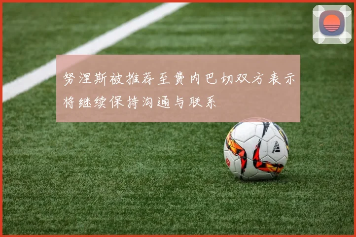 努涅斯被推荐至费内巴切双方表示将继续保持沟通与联系