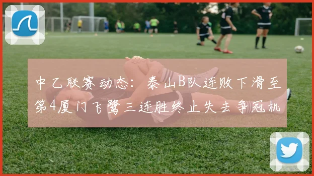 中乙联赛动态：泰山B队连败下滑至第4厦门飞鹭三连胜终止失去争冠机会